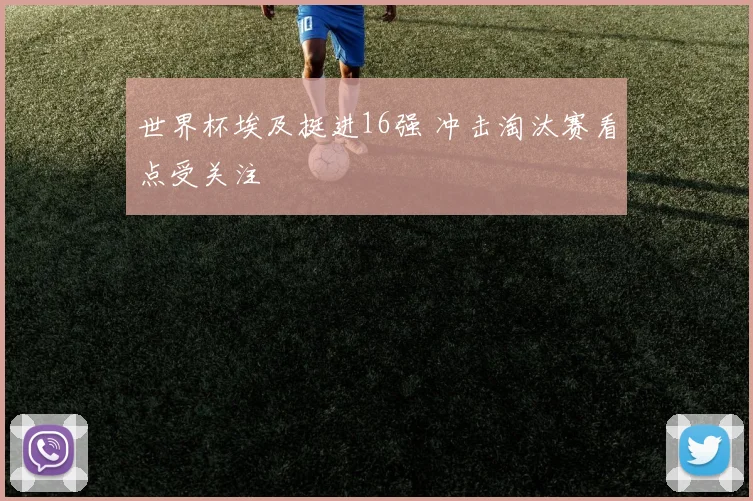 世界杯埃及挺进16强 冲击淘汰赛看点受关注